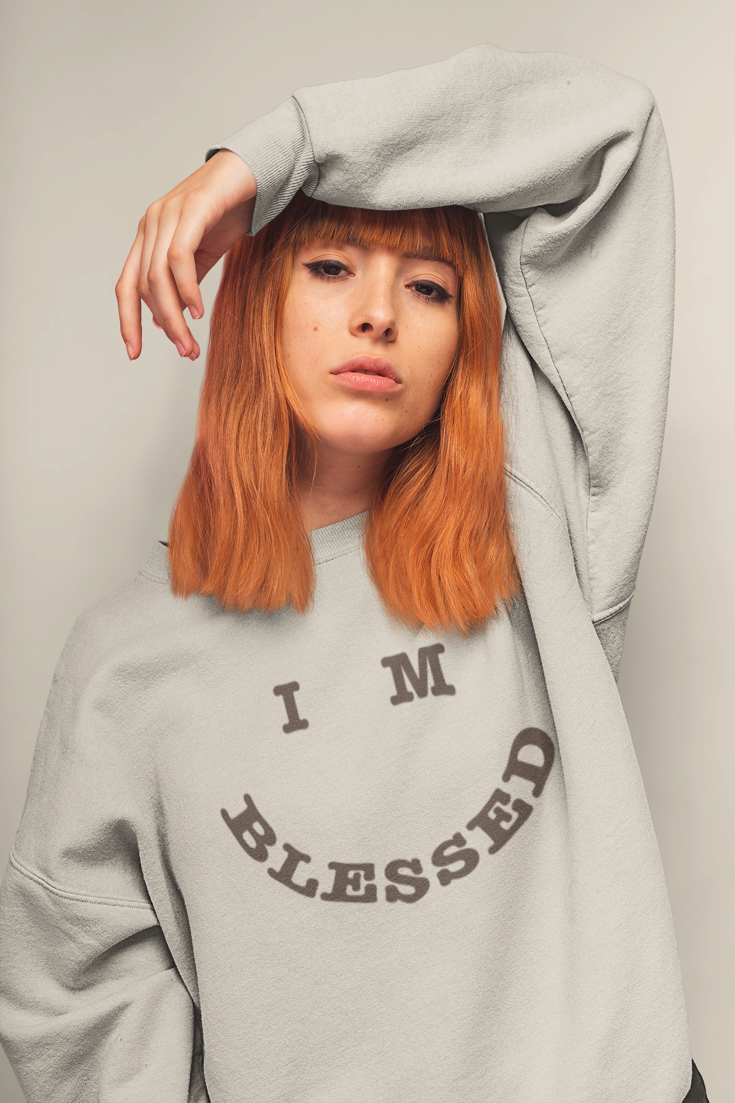 IM BLESSED CREWNECK